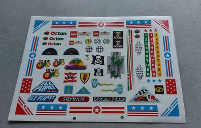 Lego Club UK Sticker Sheet - 1994