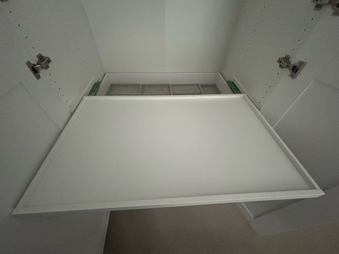 Ikea Pax double wardrobe 100cm - barely used