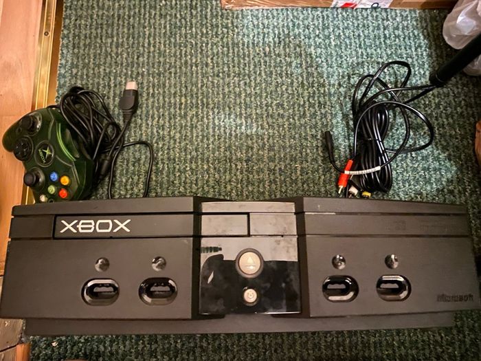 Xbox Original with Controller and Accessories