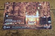 Japan NTT Phonecard "Friendship City of Tokyo - Paris", 1992, used, no. 231-069 - free standard postage