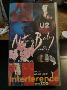 U2 - Achtung Baby  Zoo TV    VHS