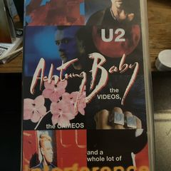 U2 - Achtung Baby  Zoo TV    VHS