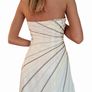 Coast 90s organza sunburst strapless dress Image 4