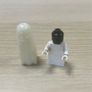 Vintage LEGO Castle Glow-in-the-Dark Ghost Minifigure (1990s) Image 2