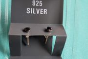 silver earrings
