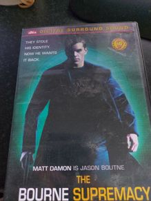 the Borne Supremacy DVD