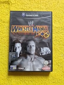Wrestlemania x8 World Wrestling entertainment Nintendo game cube gamecube games Original