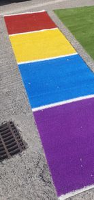 artificial grass multi colour