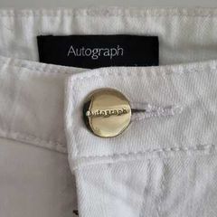 AUTHOGRAPH WHite Capri Style Jeans Sz 16 Short