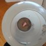 vintage milk glass light shade Image 3