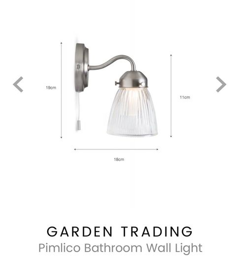 Wall Light pair
