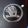 4 x Skoda alloys caps and front logo Image 4