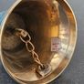 Vintage Solid  Brass Table Bell Image 4