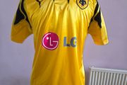 2007/08 AEK Athens Home Jersey- Large size