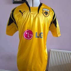 2007/08 AEK Athens Home Jersey- Large size