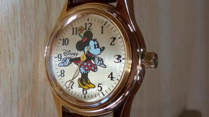 Vintage Disney Time Works Minnie Mouse Watch