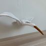 Linen Stork Hanging Decor in Beige | Nursery Decor Image 5