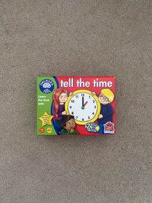 Educational Board Game Tell the Time