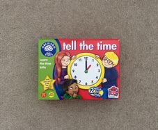 Educational Board Game Tell the Time