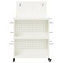 Tool Trolley Manual White 65 x 35 x 111 cm Cold-rolded steel Image 6