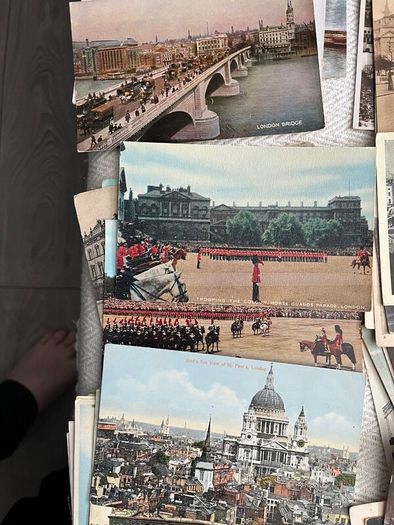 Vintage London Postcards x 127. Described below. 50c each. Discounts for mutiple purchases
