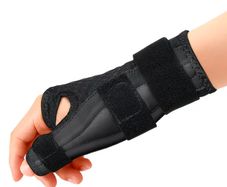Wrist thumb support breathable
