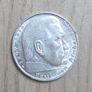 1939 Germany 2 Reichsmark Paul von Hindenburg Image 2