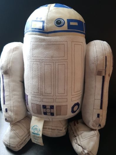 vintage R2D2 talking soft toy
