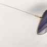 CHRISTIAN DIOR LKSA9 CD logo gold trim light blue square frame sunnies Image 2