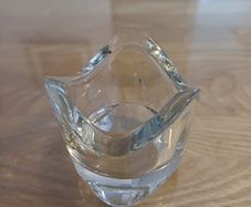 11 retro Wavy Ikea Vasnas clear tea light holders