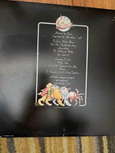 Queen vinyl lp