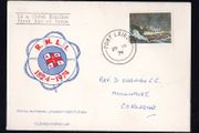 1974 Ireland 150th Anniversary of the Royal National Lifeboat Institution (RNLI) Commemorative Stamp First Day Cover (FDC) with Port Lairge (Waterford) steele cancel
