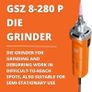 Fein GSZ 8-280 PE Straight Die Grinder 750W 110V Image 3
