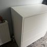 White Chest of Drawers Image 4