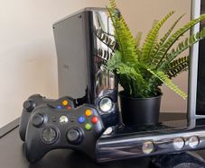 xbox 360 with Kinect and 37 game bundle