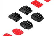 Sticker Base Mount Pads Kit for GoPro &amp; Action Cameras - Curved and Flat Adhesive Mounts - 21534