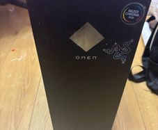 HP gaming pc case and 500w power supply