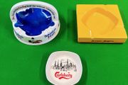 Three vintage ashtrays