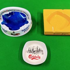 Three vintage ashtrays