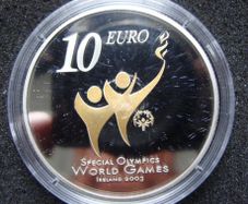 10 Euro 2003 Ireland Silver Proof Coin