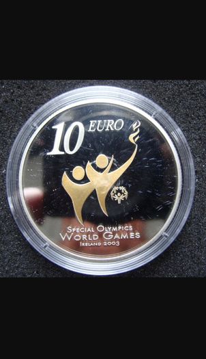 10 Euro 2003 Ireland Silver Proof Coin