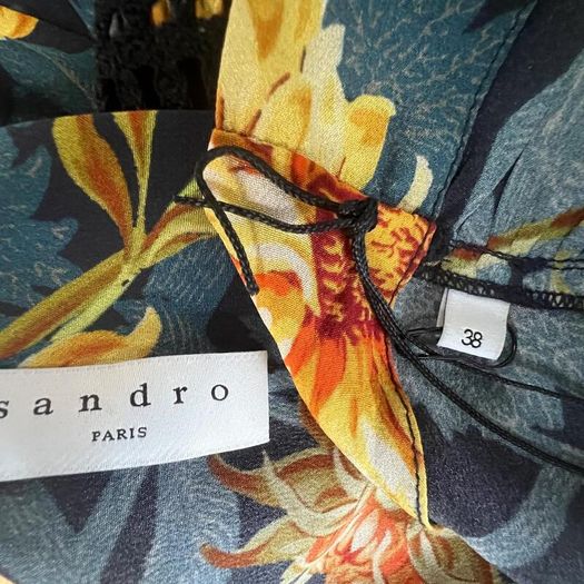Sandro silk dress