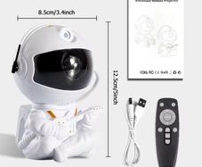Creative astronaut star projection light full of star projection atmosphere light Astronaut birthday gift colorful star light