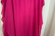 Zone Pink Chiffon Lined Top