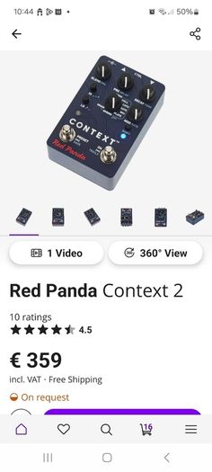 Context Reverb 2 // Red Panda