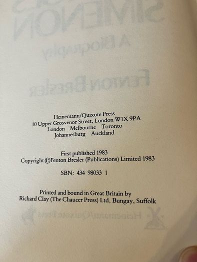 The mystery of George Simenon