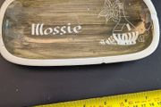 Jersey Pottery Soap Dish Mossie Tropical Flower Vintage Ceramic Jersey