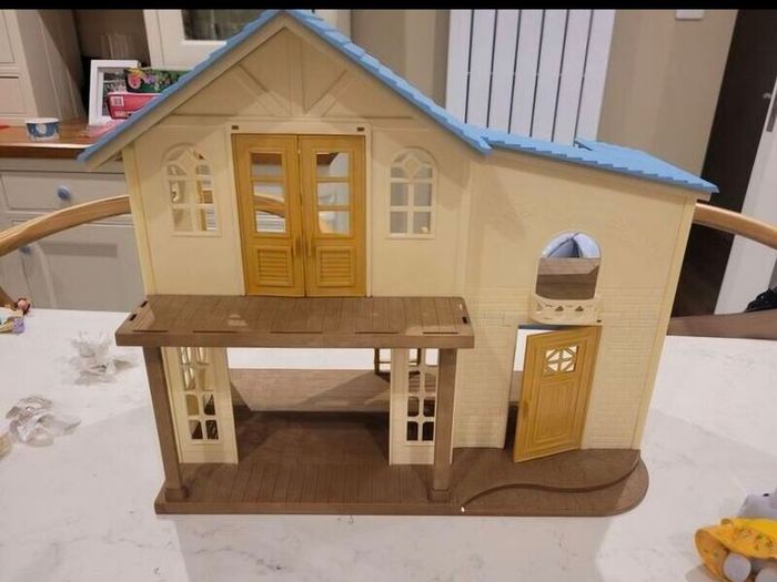 Sylvanian Family House, furniture & figures