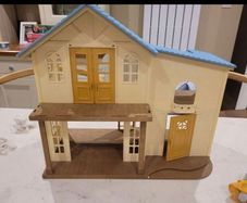 Sylvanian Family House, furniture & figures