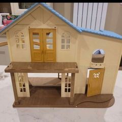 Sylvanian Family House, furniture & figures